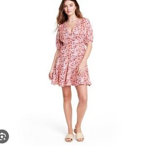 Rhode X Target Whimsical Floral Print Mini Dress  Size 00 NWT